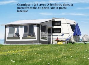 AUVENT PARTIEL DWT JUWEL 4 SAISONS Taille 3 - Montage CENTRAL 3080x240cm