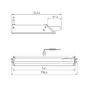 MARCHEPIED MOTORISE 12V LIPPERT ALANERA pour DUCATO X290 après 2015