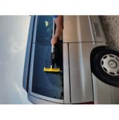 Raclette / brosse lave-vitre Extensible jusqu'à 1m70