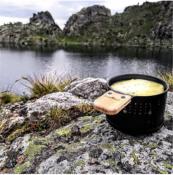 COFFRET RACLETTE / FONDUE A LA BOUGIE 4 PERSONNES