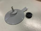 VENTOUSE GRISE 55mm A VIS POUR VOLET ISOLANT X 10 PIECES 