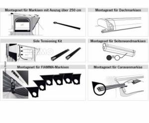 Kit de fixation pour store Fiamma pour Quickfit THULE