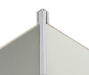PROFIL DE RACCORDEMENT 90° - GRIS CLAIR 220CM (2 x 110cm)