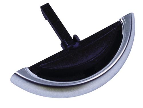 POIGNEE DE MEUBLE COMBILINE ARGENT/NOIR