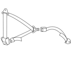 CEINTURE DE SECURITE 3 POINTS