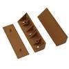 6 COINS DE CONNEXION PLASTIQUE 100x21x21
