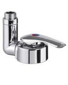 MITIGEUR DE TABLE MONOLEVIER TWIST SANS BEC RACCORD TETINE 10 mm