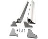SUPPORT DE FIXATION ALUMINIUM PANNEAU SOLAIRE 550mm, 1 paire 