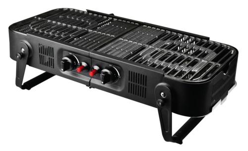 BARBECUE GRILL A GAZ PLIABLE 3,3 kW - allumage piezo 