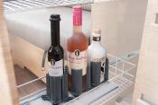 Porte-bouteille et verre Flexxi 100 de PUR VARIO