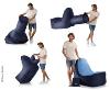 FAUTEUIL TRONO - GRIS