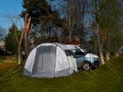 AUVENT GONFLABLE TOUR EASY AIR - REIMO TENT 300x270cm hauteur 180-220cm