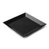 ASSIETTE A DESSERT CARREE 19CM MELAMINE PLASTOREX - NOIRE