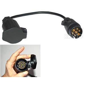 CABLE ADAPTATEUR 7 pôles à  13 POLES (30 cm)
