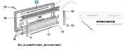 MECANISME A RESSORT POUR BAIE DOMETIC S3/S4 largeur 350-900mm