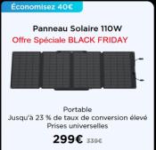 PANNEAU SOLAIRE PLIANT ECOFLOW 110W