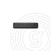 PORTE-MANTEAU HOLD ON AVEC BANDE NANO-GEL, NOIR - GELMAGS®