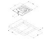 RECHAUD 1 FEU SANS COUVERCLE CAN PC1320 - 285x320mm