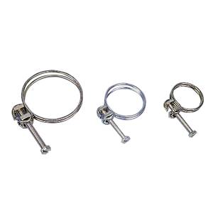 LOT DE 5 COLLIERS FILS POUR TUYAU Ø19mm