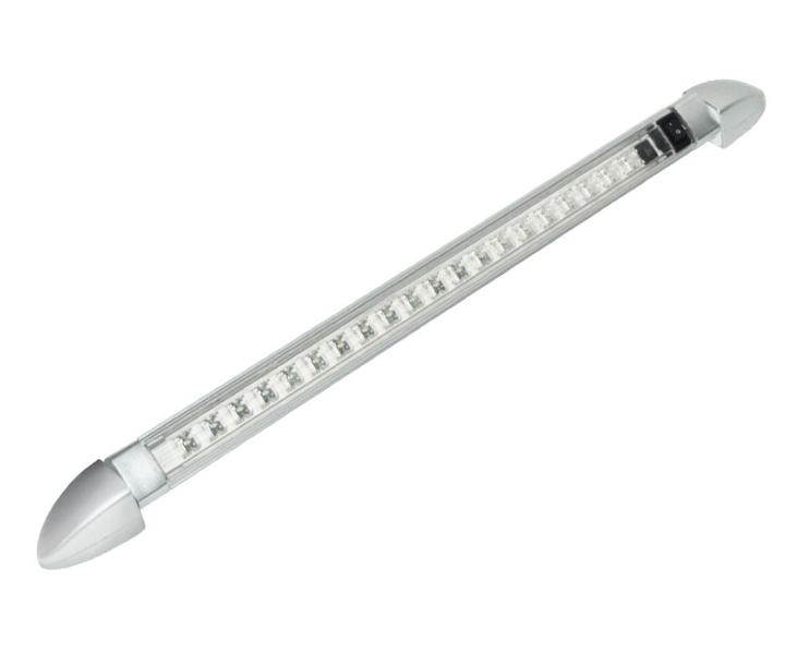 Réglette 12 LEDs 12V + interrupteur