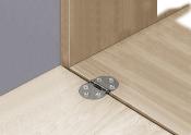 CHARNIERE DE TABLE 47x30mm - 2 pièces