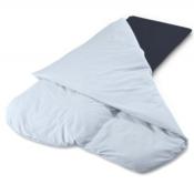 LIT TOUT FAIT DUVALAY 77 x 190 x 2,5 cm - BLUE NAVY
