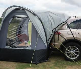 équipement extérieur portable pliable connectable hayon auvent camping  voiture arrière tente suv van auvent tente pour le camping