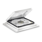 LANTERNEAU FANTASTIC VENT DOMETIC 7350 - 40 x 40 cm / 12 V - DOME BLANC 
