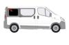 BAIE ARRIERE DROITE FIXE CARBEST RENAULT TRAFIC III A PARTIR DE 2015 - CHASSIS COURT