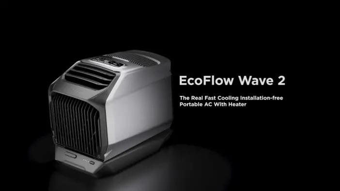 CLIMATISEUR et CHAUFFAGE PORTABLE ECOFLOW WAVE 4000 Btu, ECOFLOW