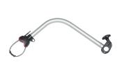 BIKE BLOCK PRO S4 FIAMMA - ARGENT EMBOUTS NOIR
