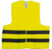 GILET SECURITE JAUNE Regulation ES/P 