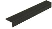 PROFIL SEUIL DE PORTE 25x15 ALUMINIUM NOIR 300CM (2 x 150cm)