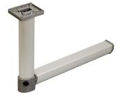 PIED DE TABLE PLIANT MILIEU 675/315mm ARGENT