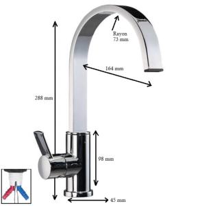 ROBINET MITIGEUR CONTUR S90 - REICH