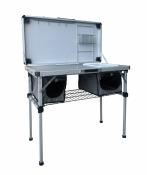 MEUBLE DE CUISINE MOBILE + TABLE Kitch&Box 100 x 50 cm