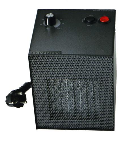 CHAUFFAGE Ecomat 2000 CLASSIC SILENCIEUX 230V - 450/750/1500W 