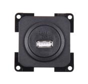 PRISE PRESTO 1 PORT USB 5V, GRIS ANTHRACITE, 3A