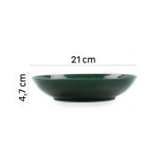 2 BOLS PORCELAINE SILWY® POUR SUPPORT MAGNETIQUE - VERT FORET
