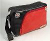 SAC POCHETTE MAXI BANDOUILLERE 35x25cm ROUGE/NOIR - VW collection