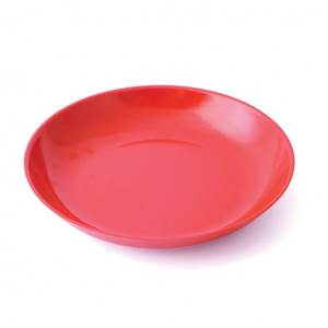 ASSIETTE CREUSE 20.5CM MELAMINE PLASTOREX - ROUGE