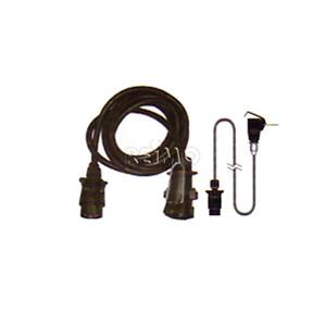Adaptateur Remorque 13 à 7 Pôles CGEAMDY - Étanche Et Universel - Pour Voiture, Caravane, Camping-Car - 2 Pièces