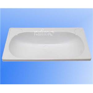 LAVABO ENCASTRABLE BLANC 66,5 x 34,5 x 17 cm