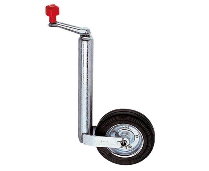 Roue jockey diamètre 60mm avec un roulette de 200x50mm avec jante en a