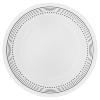 6 ASSIETTES CORELLES MYSTIC GRAY 26CM ACHETEES = 6 ASSIETTES MYSTIC GRAY 21 CM OFFERTES