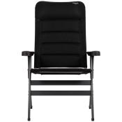 FAUTEUIL DE CAMPING CRESPO AIRDELUXE XL, NOIR (AP-238) 