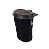 POUBELLE SOUPLE FLEXTRASH S NOIRE - 3 LITRES