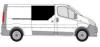 BAIE AVANT  DROITE COULISSANTE CARBEST RENAULT TRAFIC III A PARTIR DE 2015