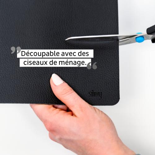 TAPIS MAGNETIQUE DECOUPABLE NOIR 40x27cm SILWY®