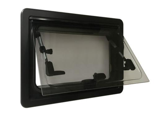 BAIE PROJETANTE CARBEST serie RW Elegance 900x450 mm AVEC CADRE OCCULTANT et MOUSTIQUAIRE